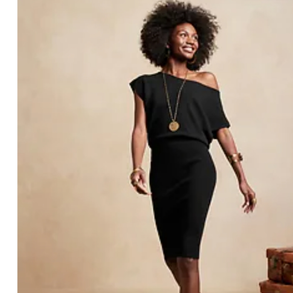 Banana Republic dolman sweater dress